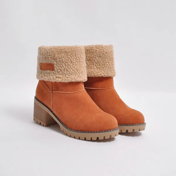Women's winter mid tube two wear snow boots