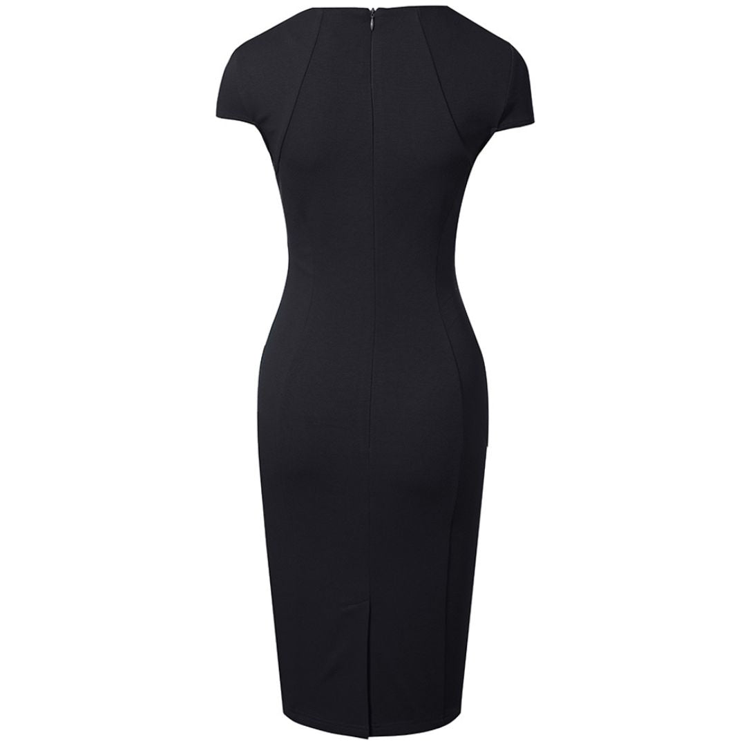 Women's Square Neck Bodycon Dress