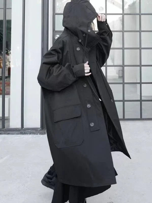 Women's oversized trench coat