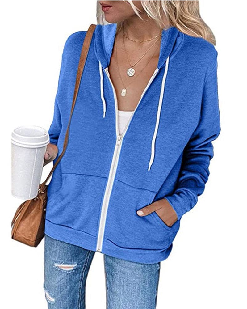 Women's hooded sweater