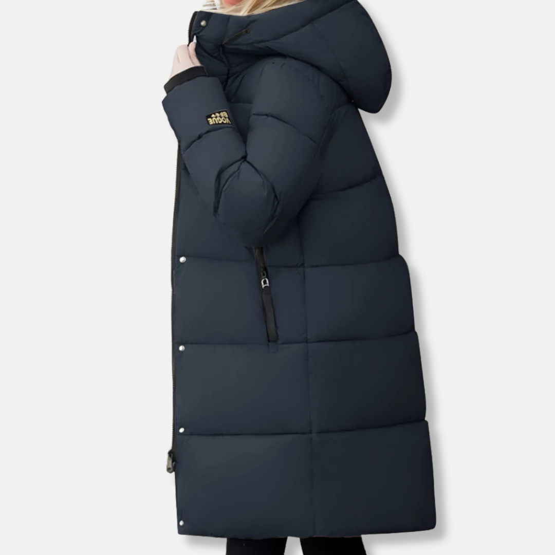 Quilted Insulated Oversized Fit Puffer Coat