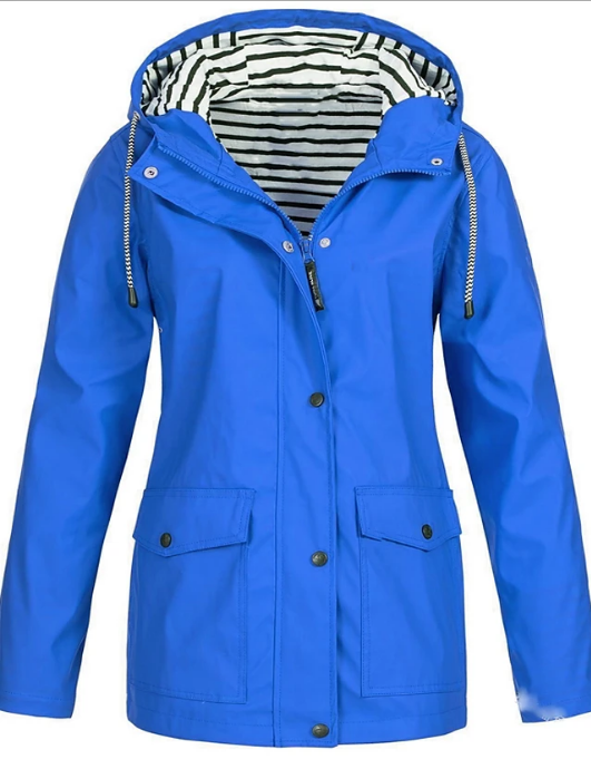 Women's waterproof outdoor raincoat