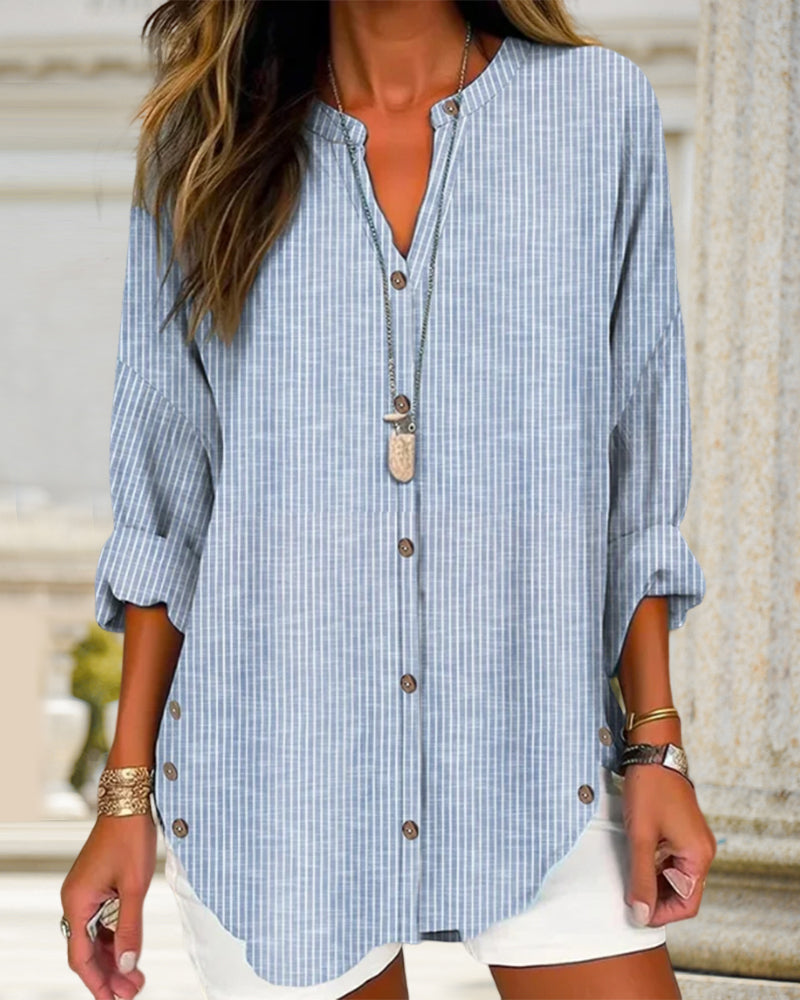 Women's classic v-neck sweater