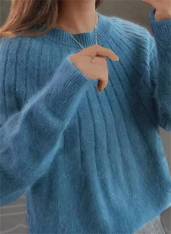 Women's soft sweaters in various colors