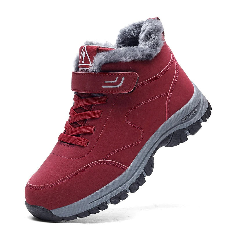 Women's winter non-slip high-top snow boots