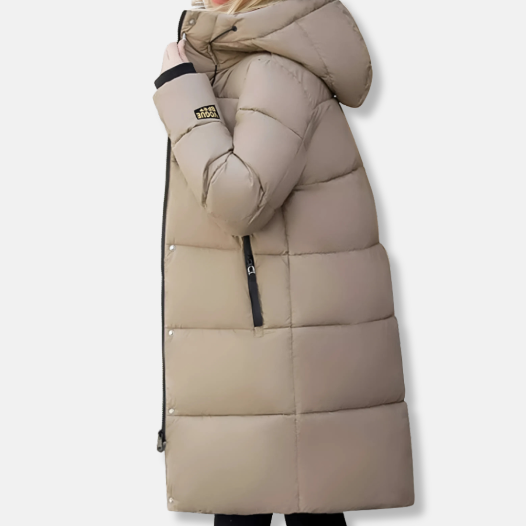 Quilted Insulated Oversized Fit Puffer Coat