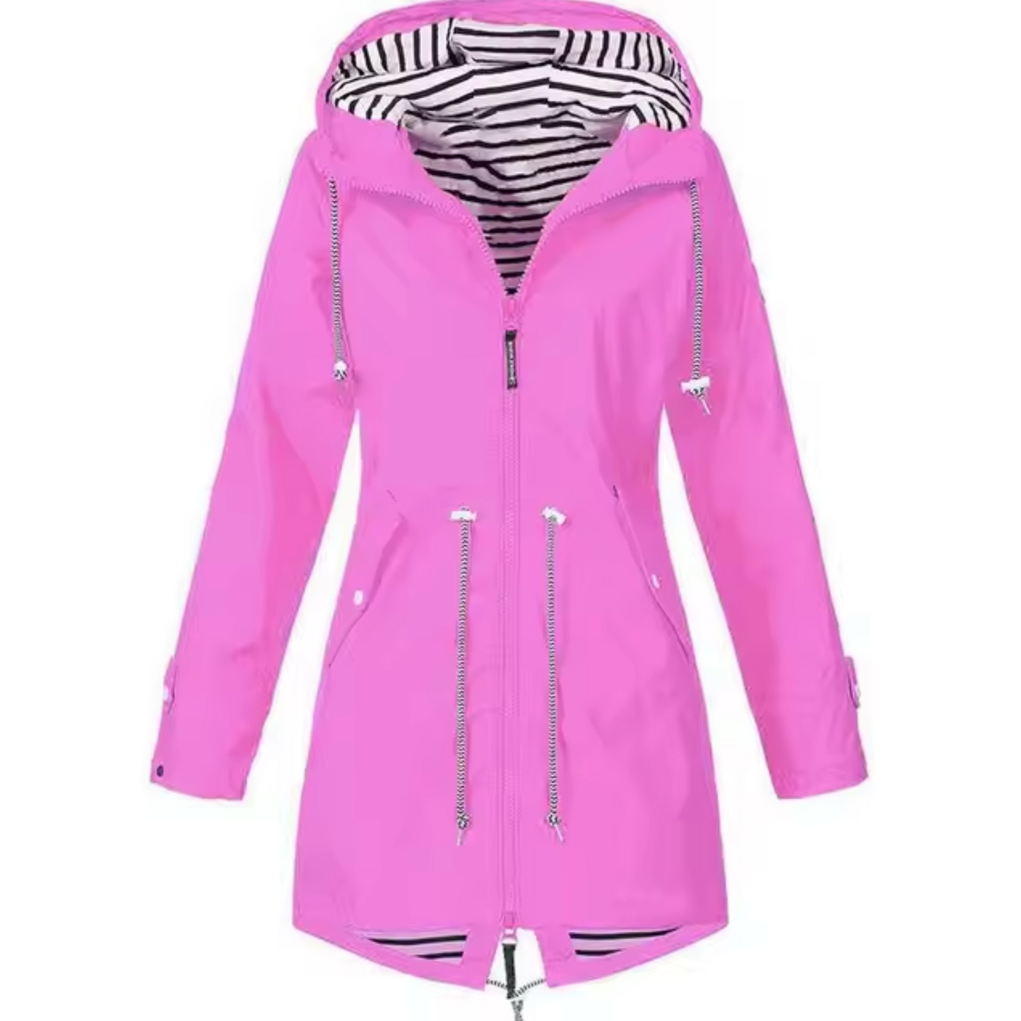 Women's waterproof jacket with hood