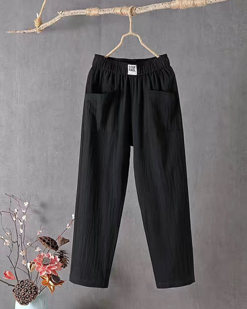 Loose women's trousers