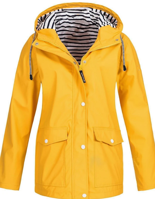 Women's waterproof outdoor raincoat