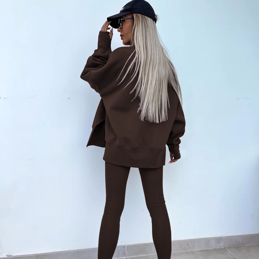 Women's oversized sweater set