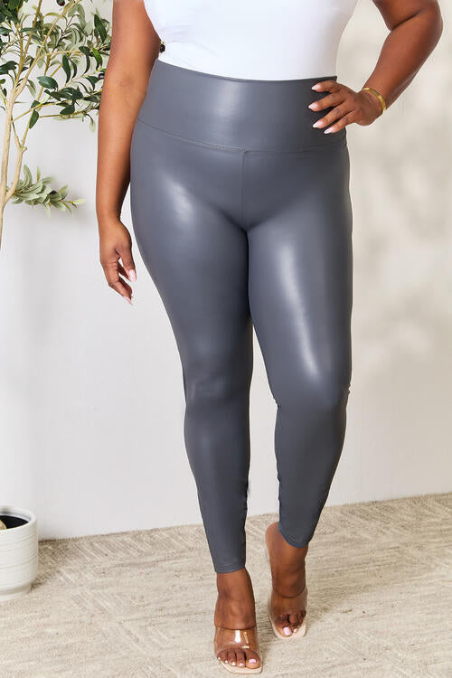 Noela - full size wide waistband high waist leggings