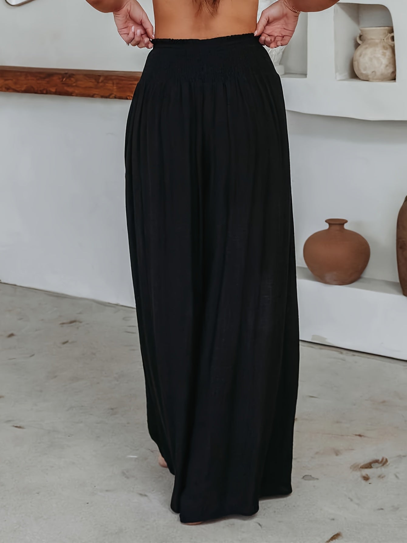 Rosie - casual pants with wide legs