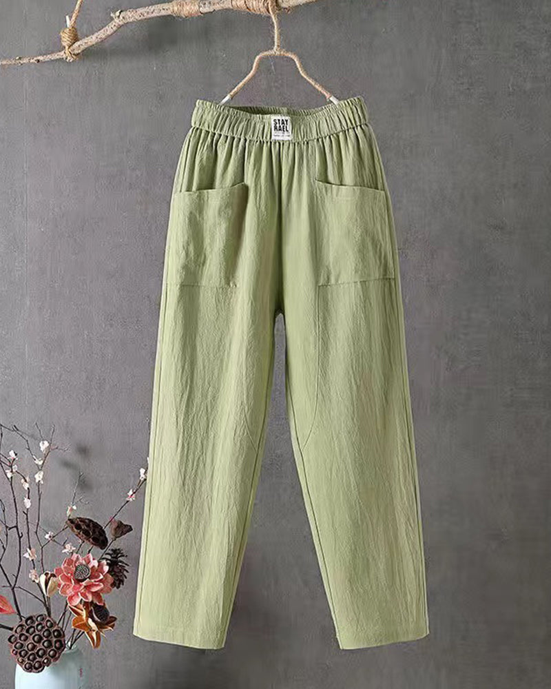 Loose women's trousers