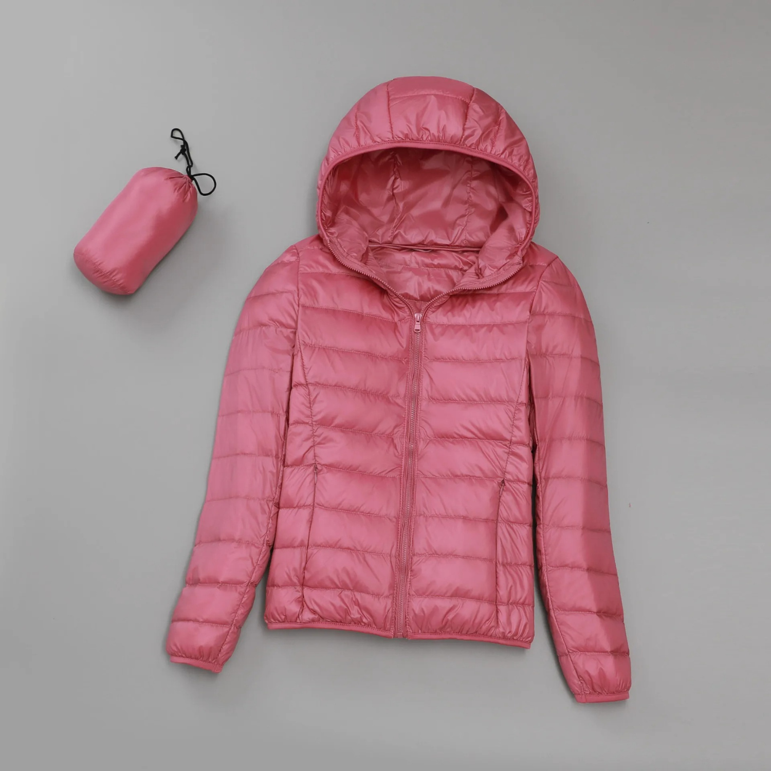 Lightweight Quilted Packable Puffer Jacket