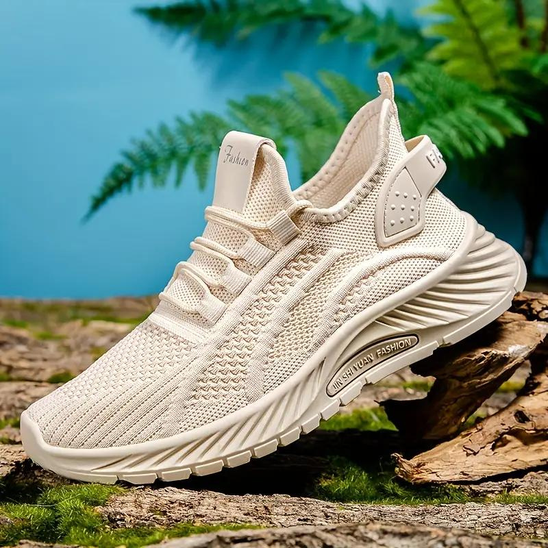 Breathable Mesh Slip-On Athletic Sneakers