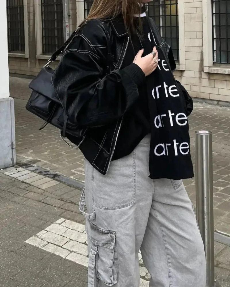 Women's chic bomber jacket