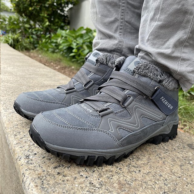 Women's mid-cut sports cotton shoes