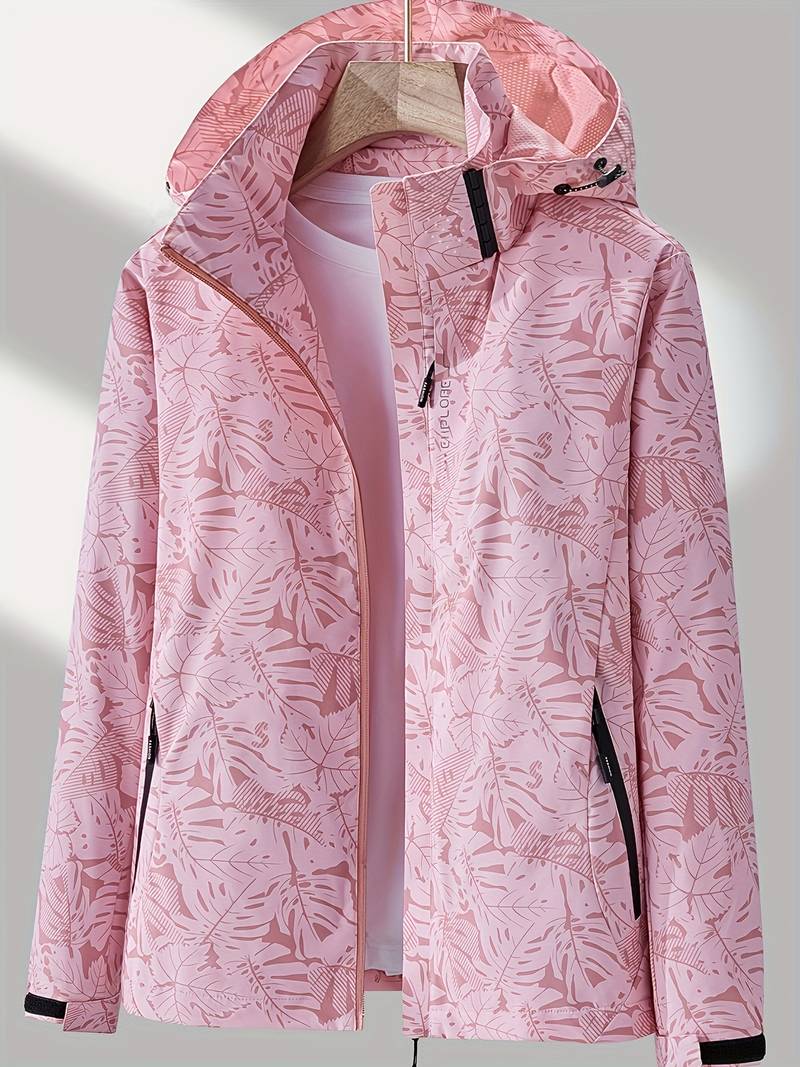 Elegant Printed Winter Jacket
