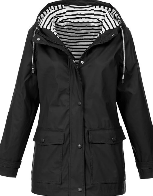 Women's waterproof outdoor raincoat