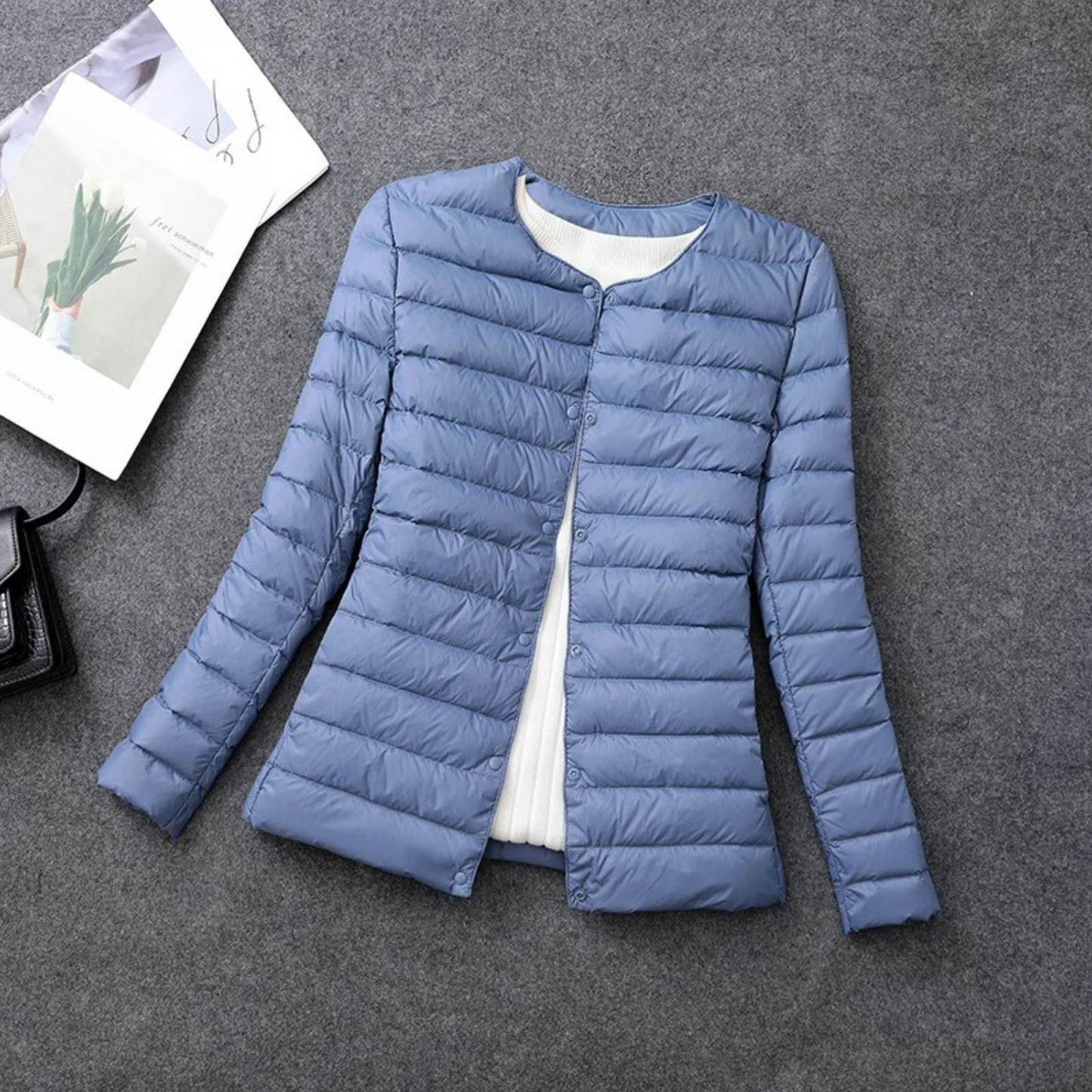 Evie - Lightweight Padded Down Jacket