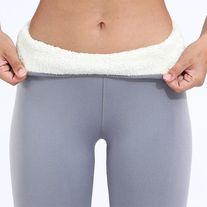 Women's plus size thickened warm leggings