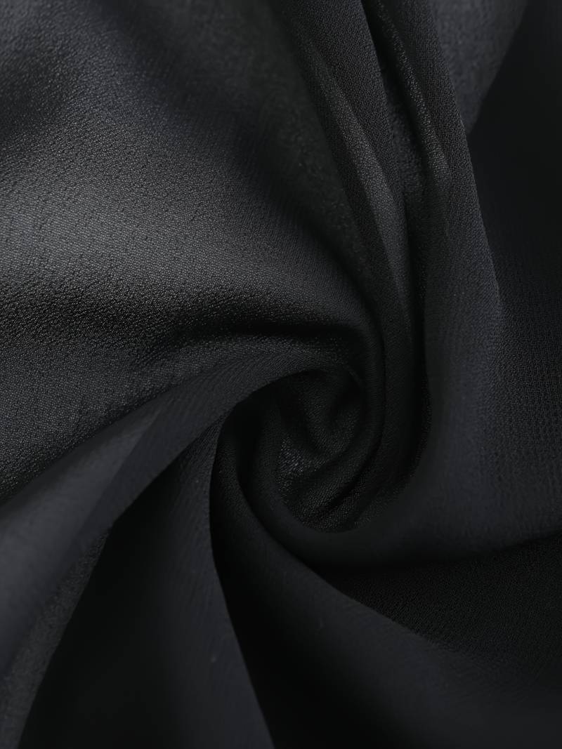Women's Bolero Jacket - Open Front Tie Closure - Three-Quarter Sleeve Layering Piece