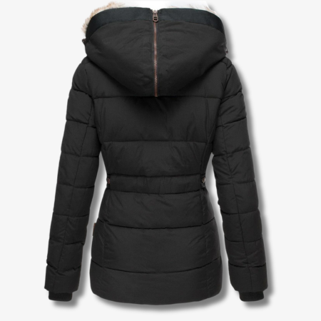 Women's warm jacket with hood