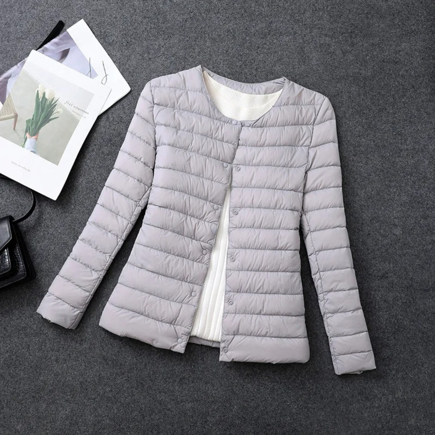 Evie - Lightweight Padded Down Jacket
