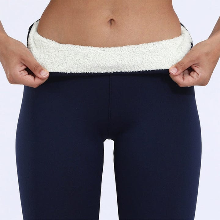 Women's plus size thickened warm leggings