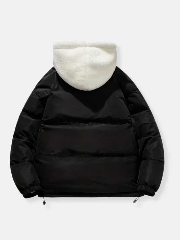 Women's hooded padded jacket