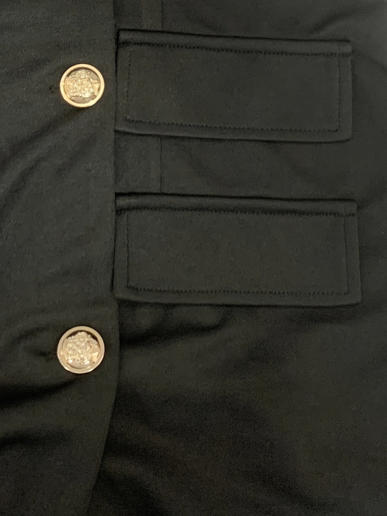 Women’s Blazer Dress - Double-Breasted Tailored Fit - Notch Lapel - Above Knee Length