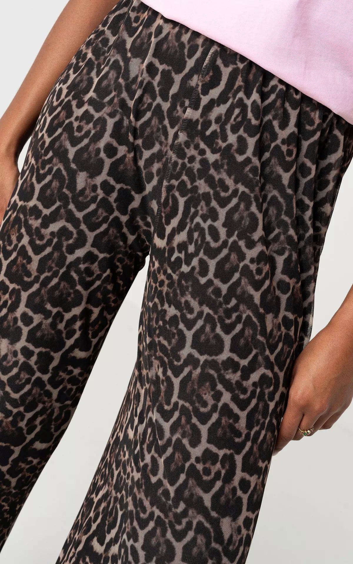 Leopard print pants for women
