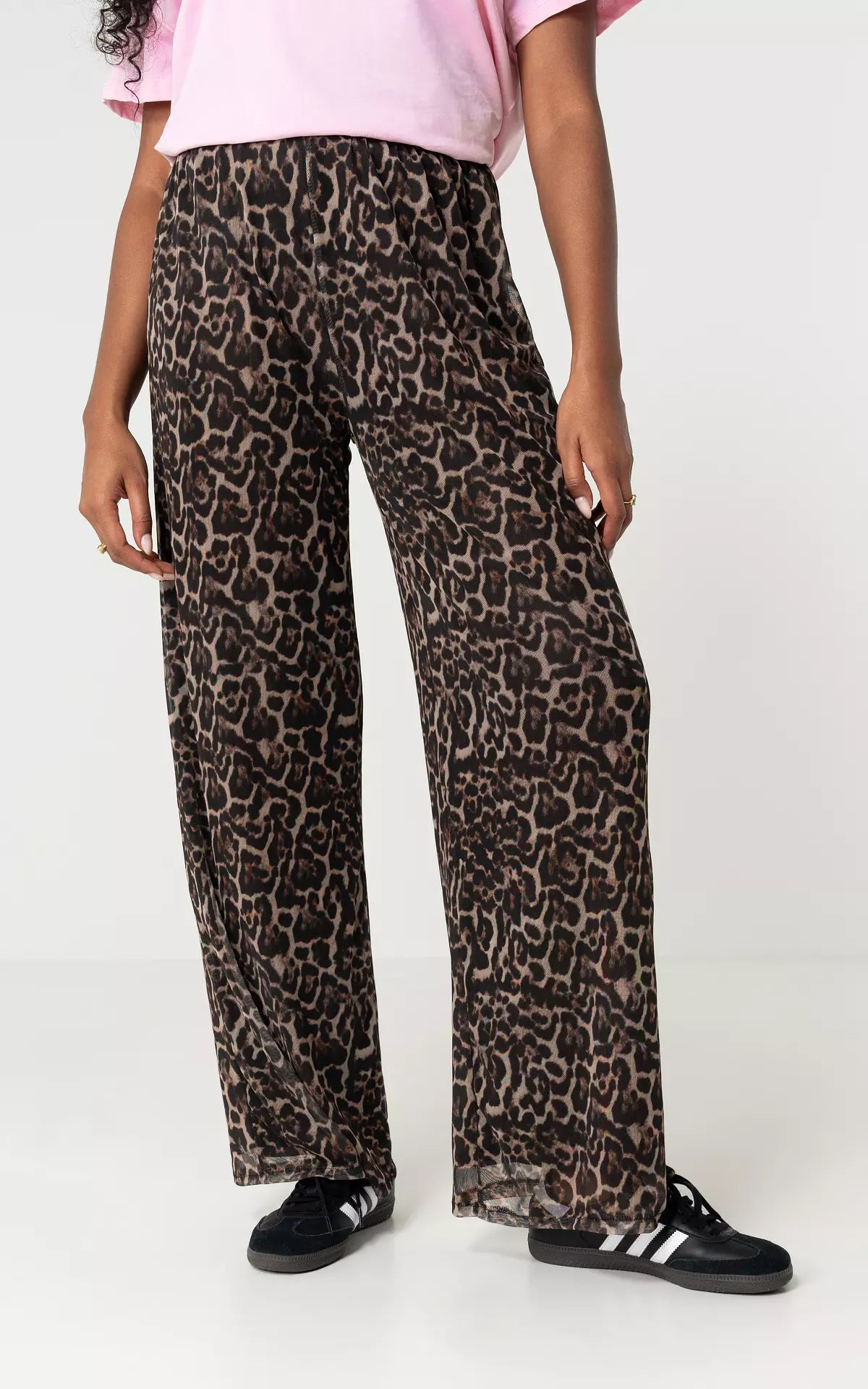 Leopard print pants for women