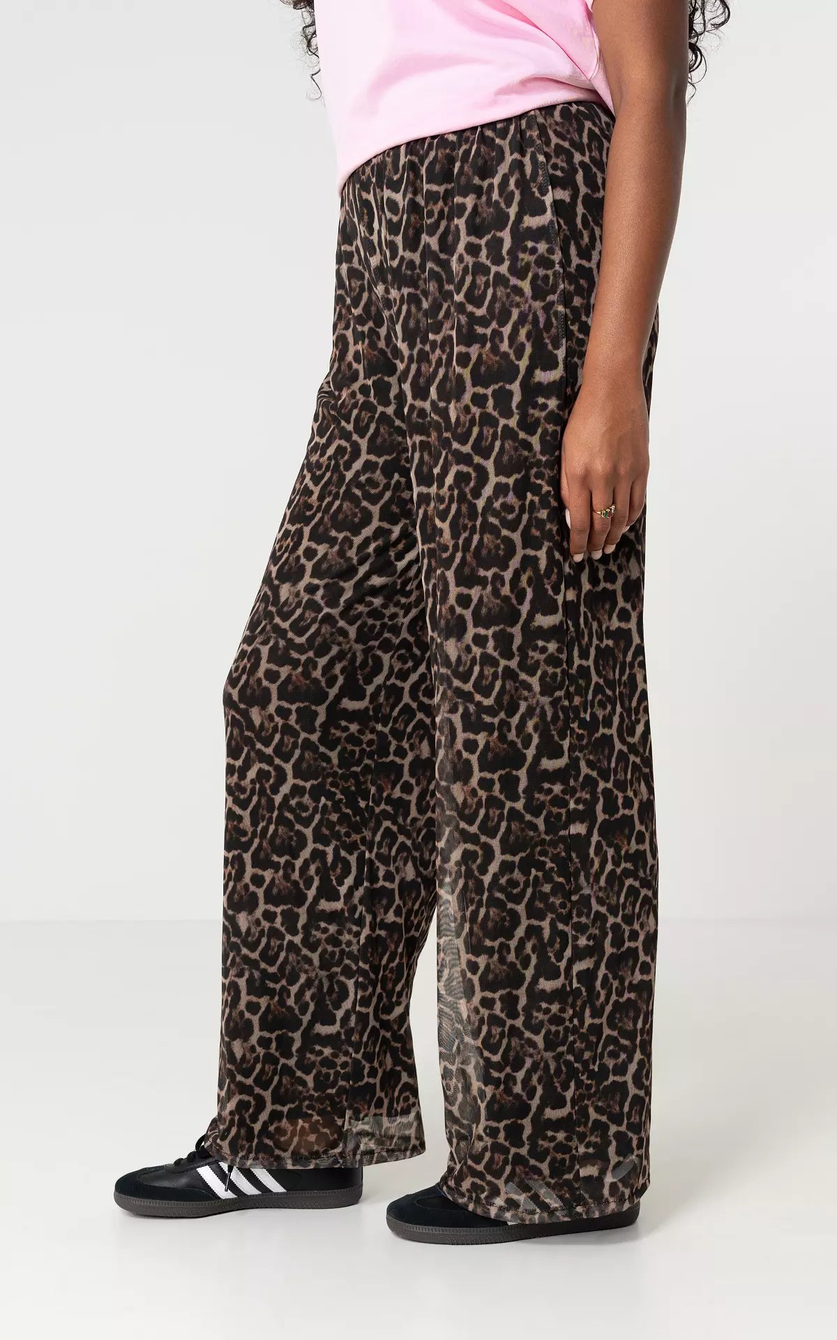 Leopard print pants for women