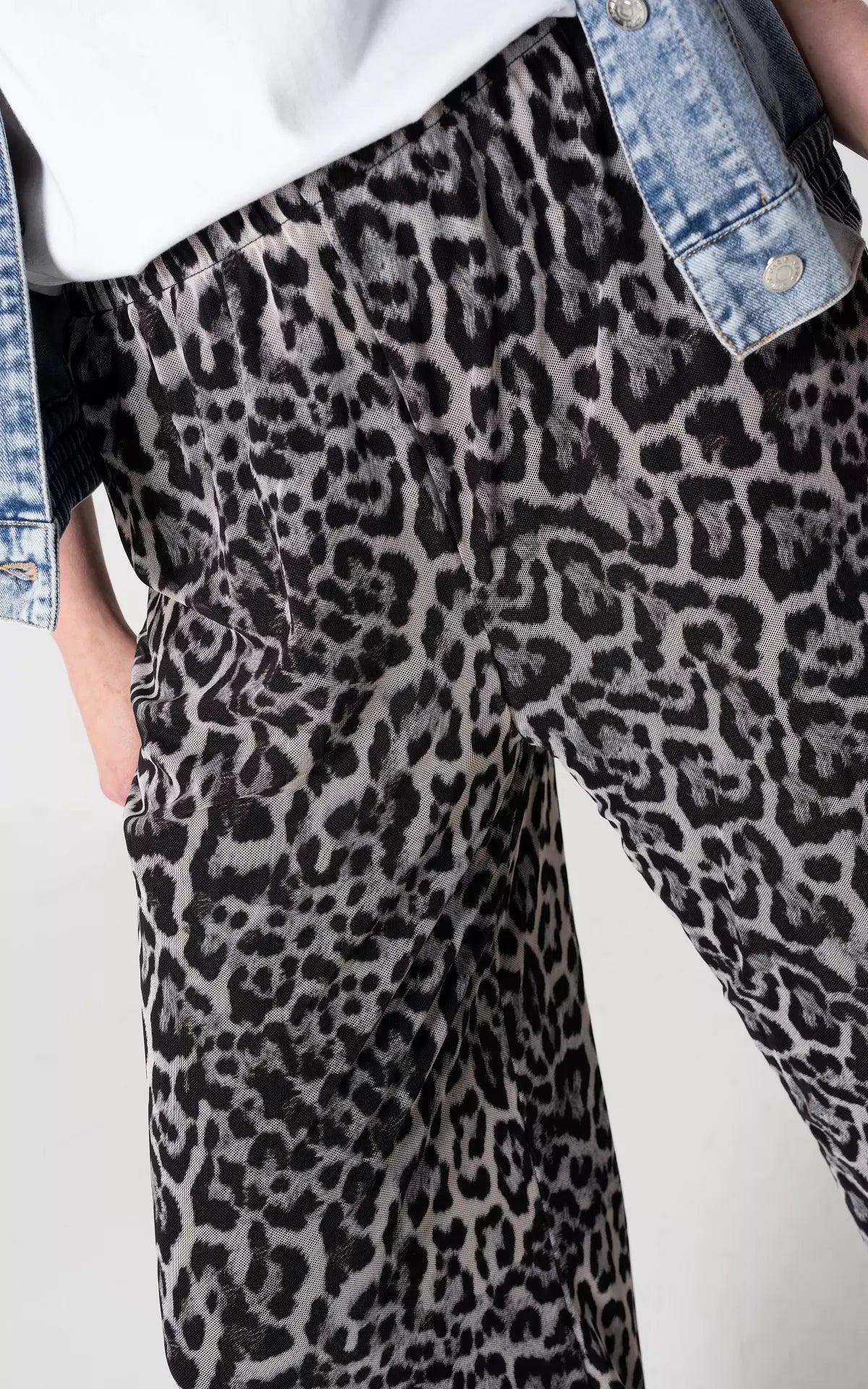 Leopard print pants for women