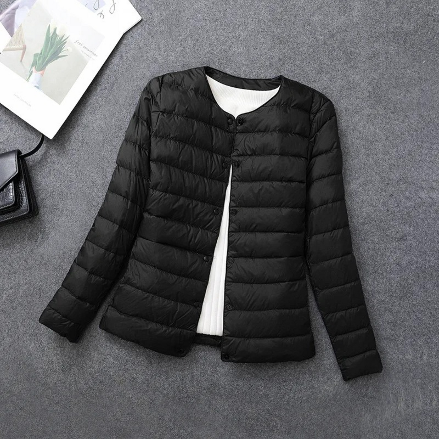 Evie - Lightweight Padded Down Jacket