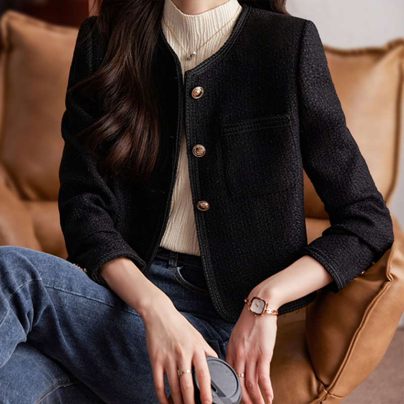 Women's formal long sleeve professional short blazer