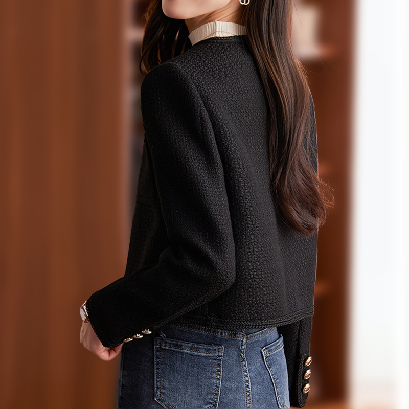 Women's formal long sleeve professional short blazer