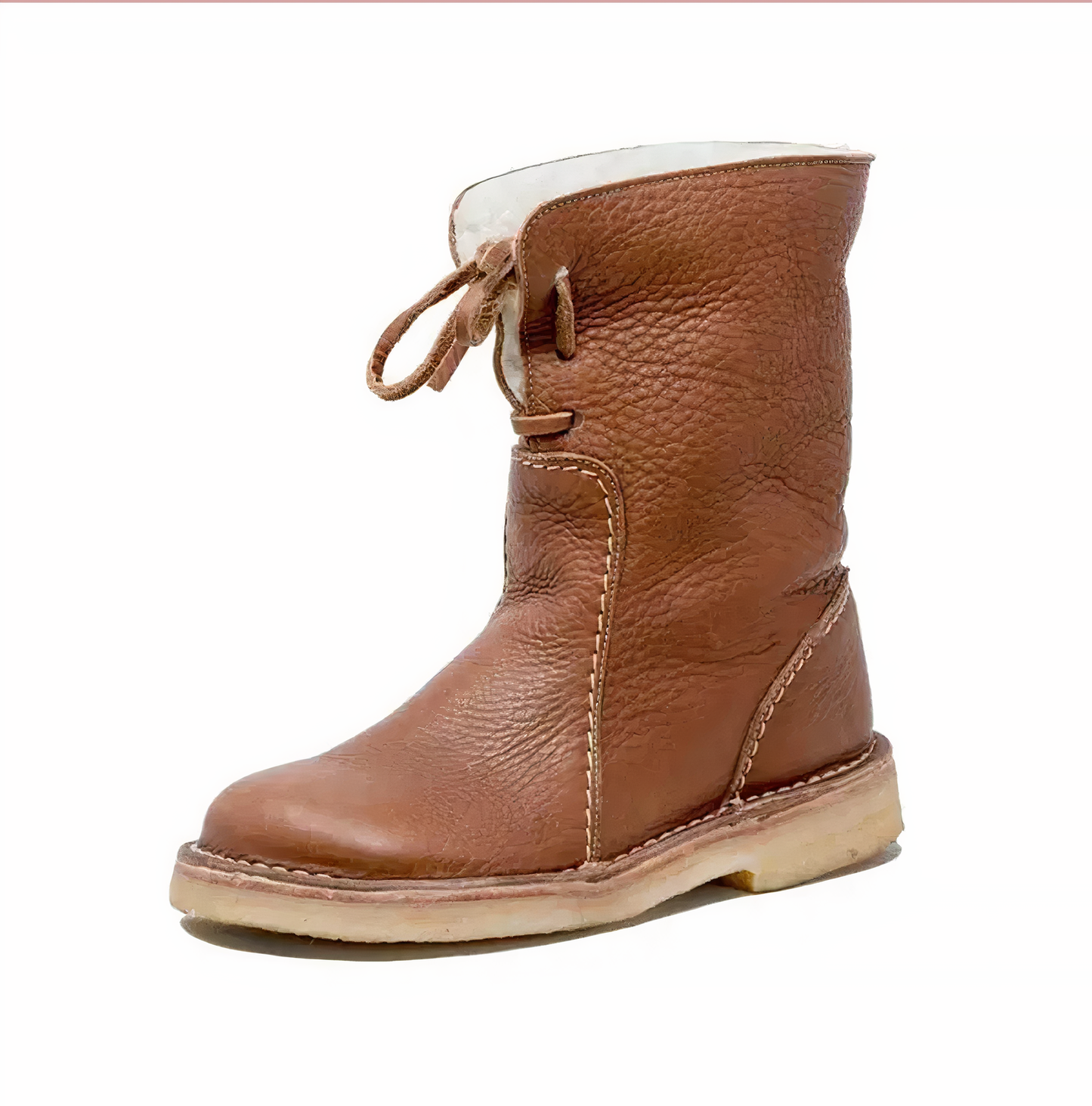 Women's short snow martin boots