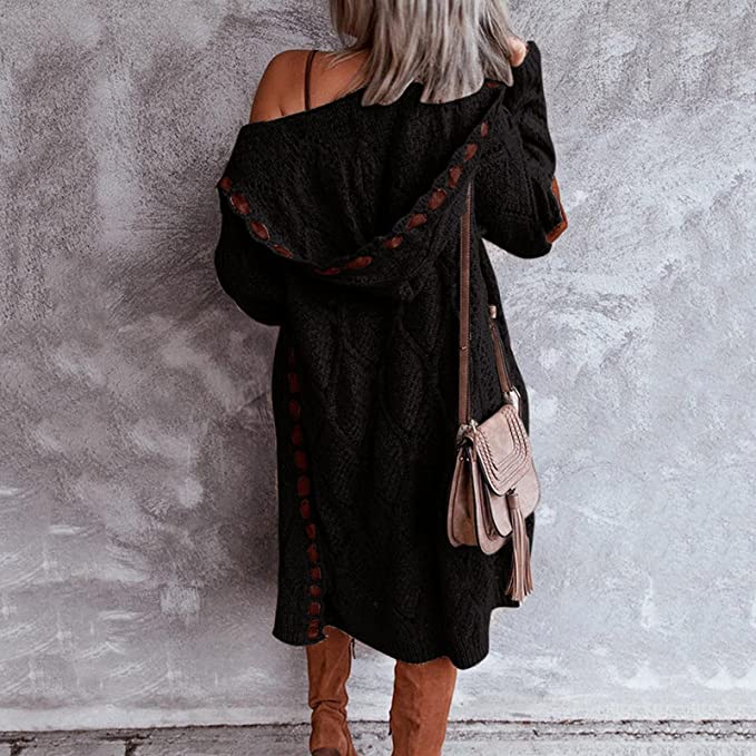 Women's elegant long cardigan