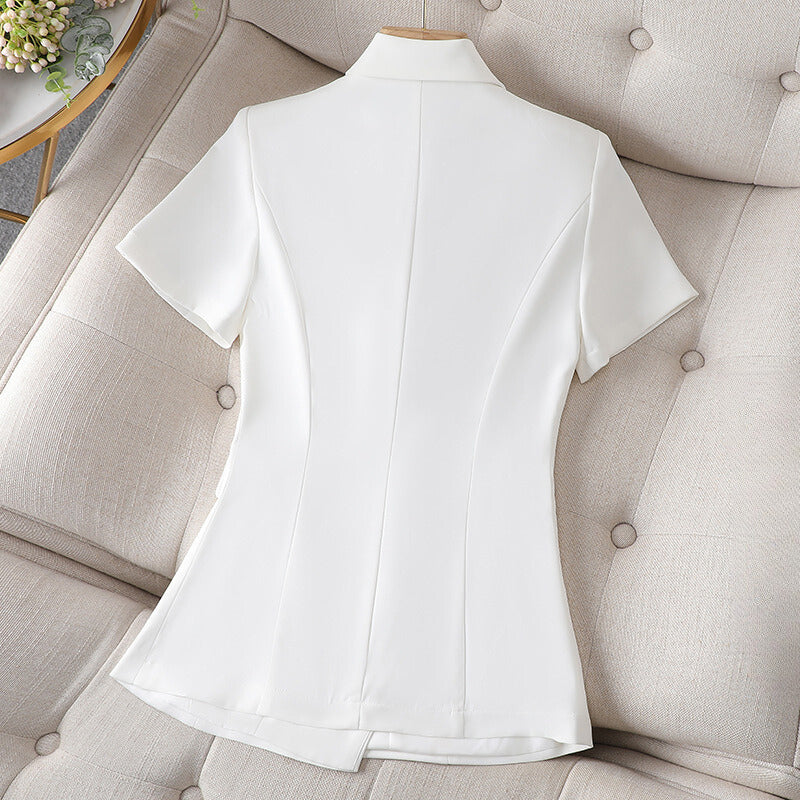 Women's summer short-sleeve suit jacket