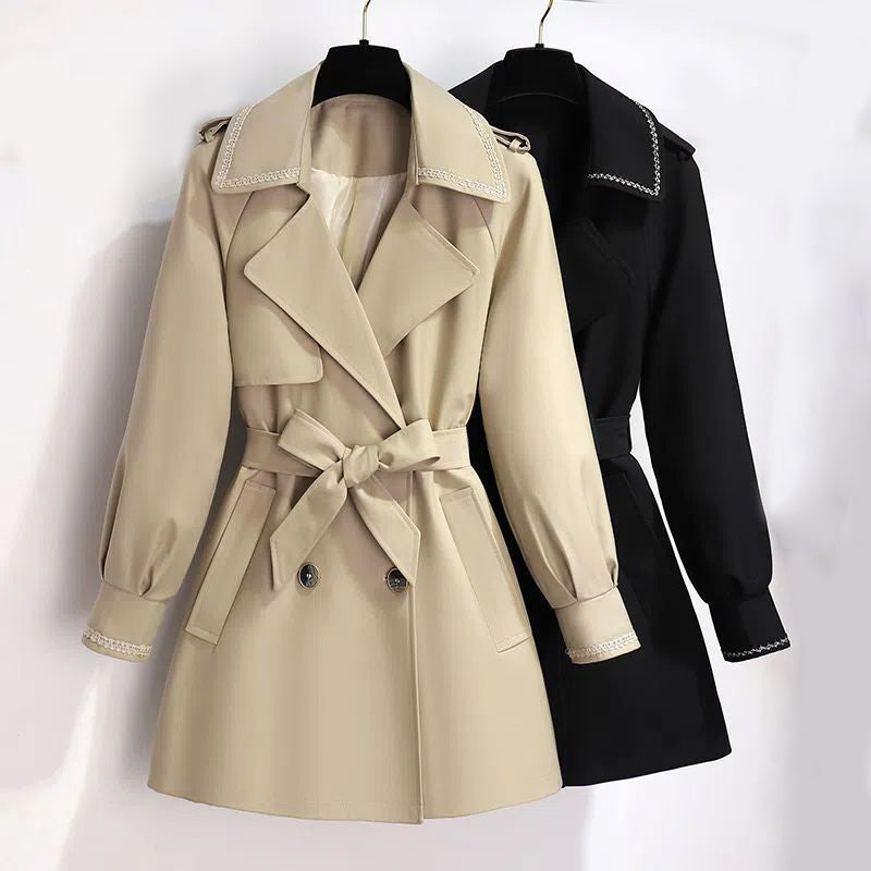 Women's autumn winter windbreaker jacket