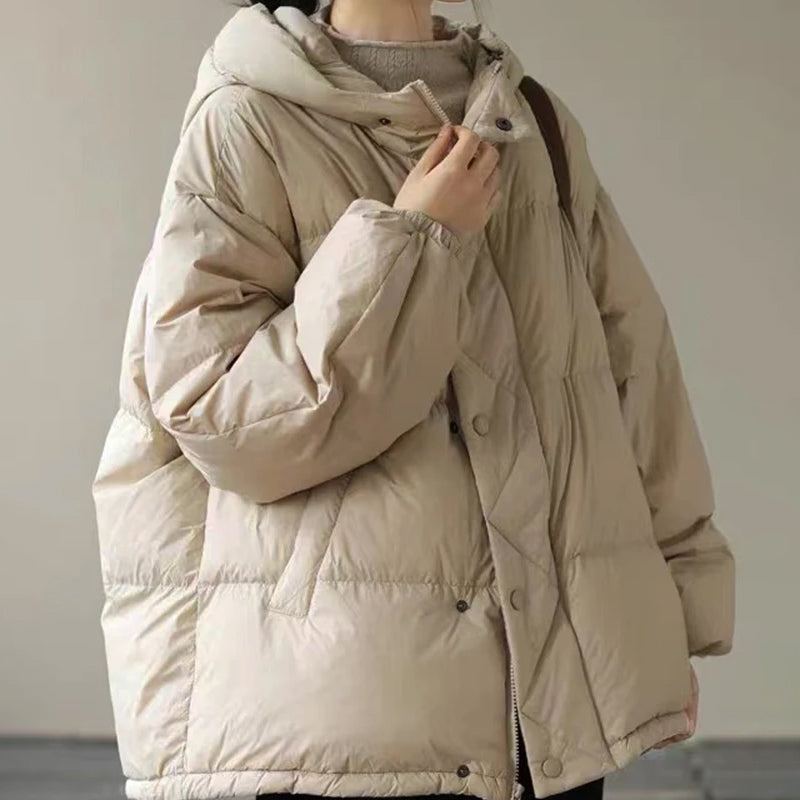 Women's quilted down jacket