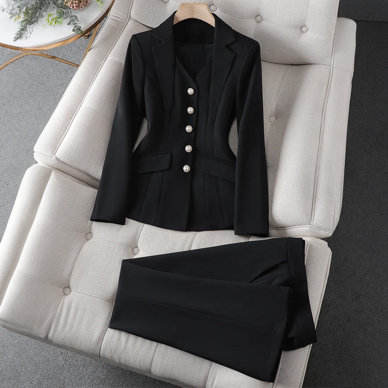 Formal 2-Piece Office Suit Set