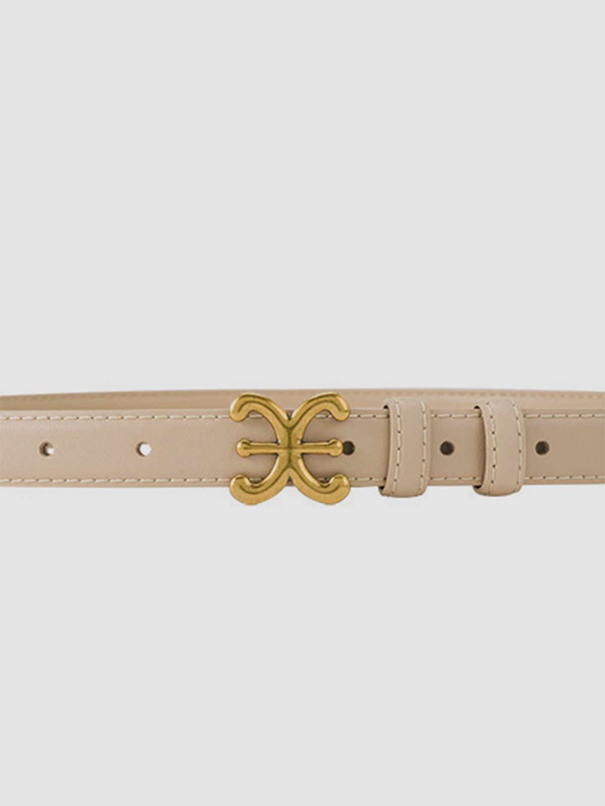 Pua - skinny leather dress belt