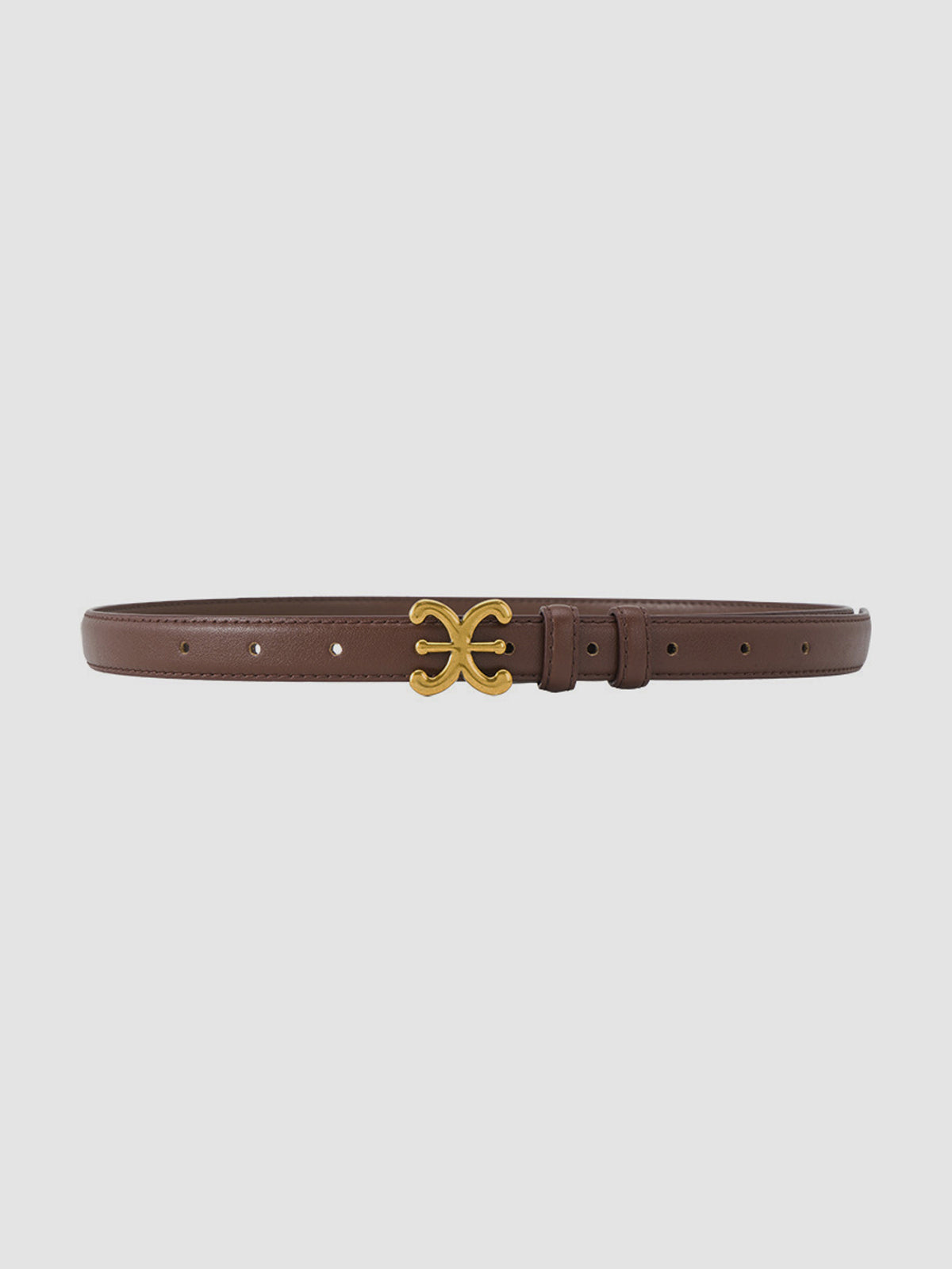 Pua - skinny leather dress belt