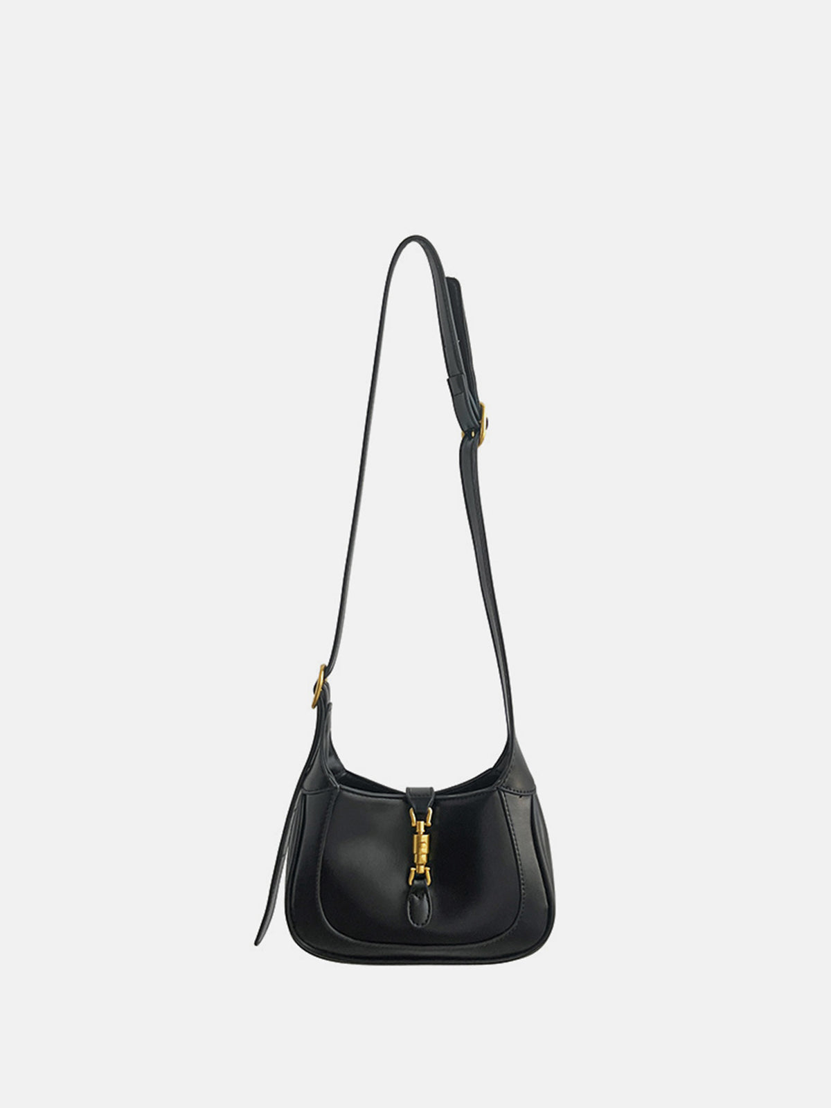 Women's Leather Handbag - Medium Size - Elegant Hobo Style - Shoulder Carry