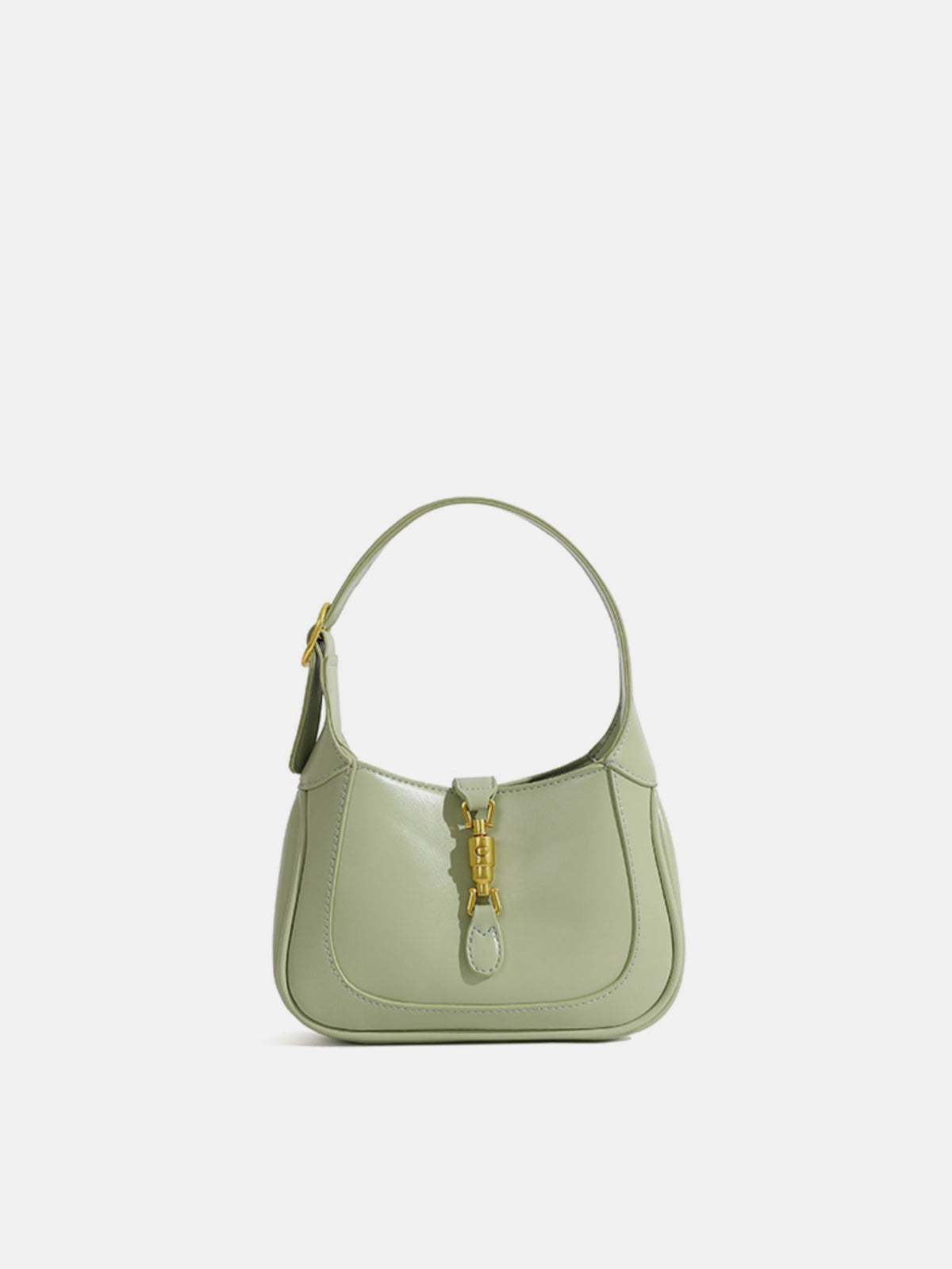 Women's Leather Handbag - Medium Size - Elegant Hobo Style - Shoulder Carry