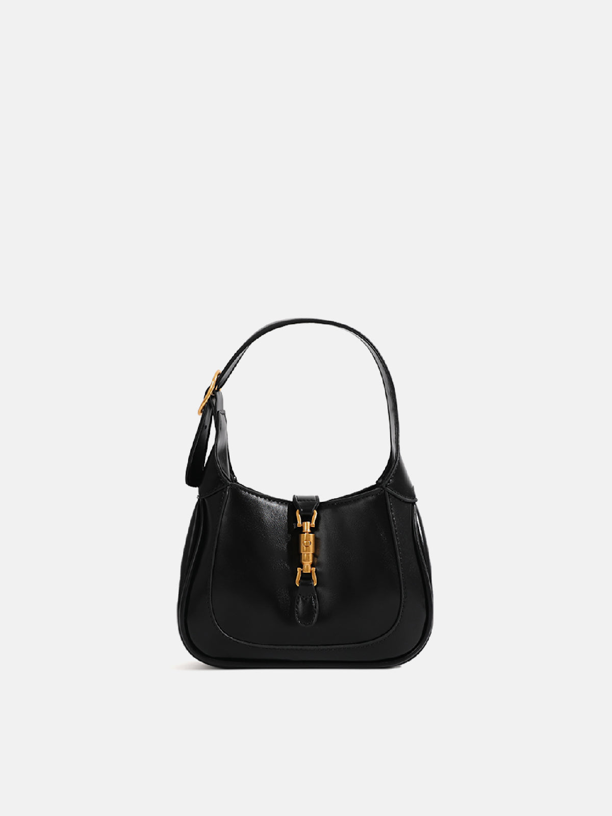 Women's Leather Handbag - Medium Size - Elegant Hobo Style - Shoulder Carry