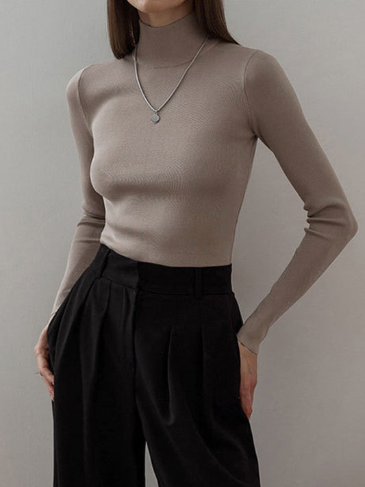 Stylish Long Sleeve Knit Top